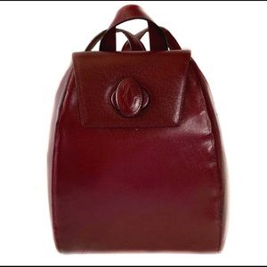 Authentic Cartier Twist Lock Backpack